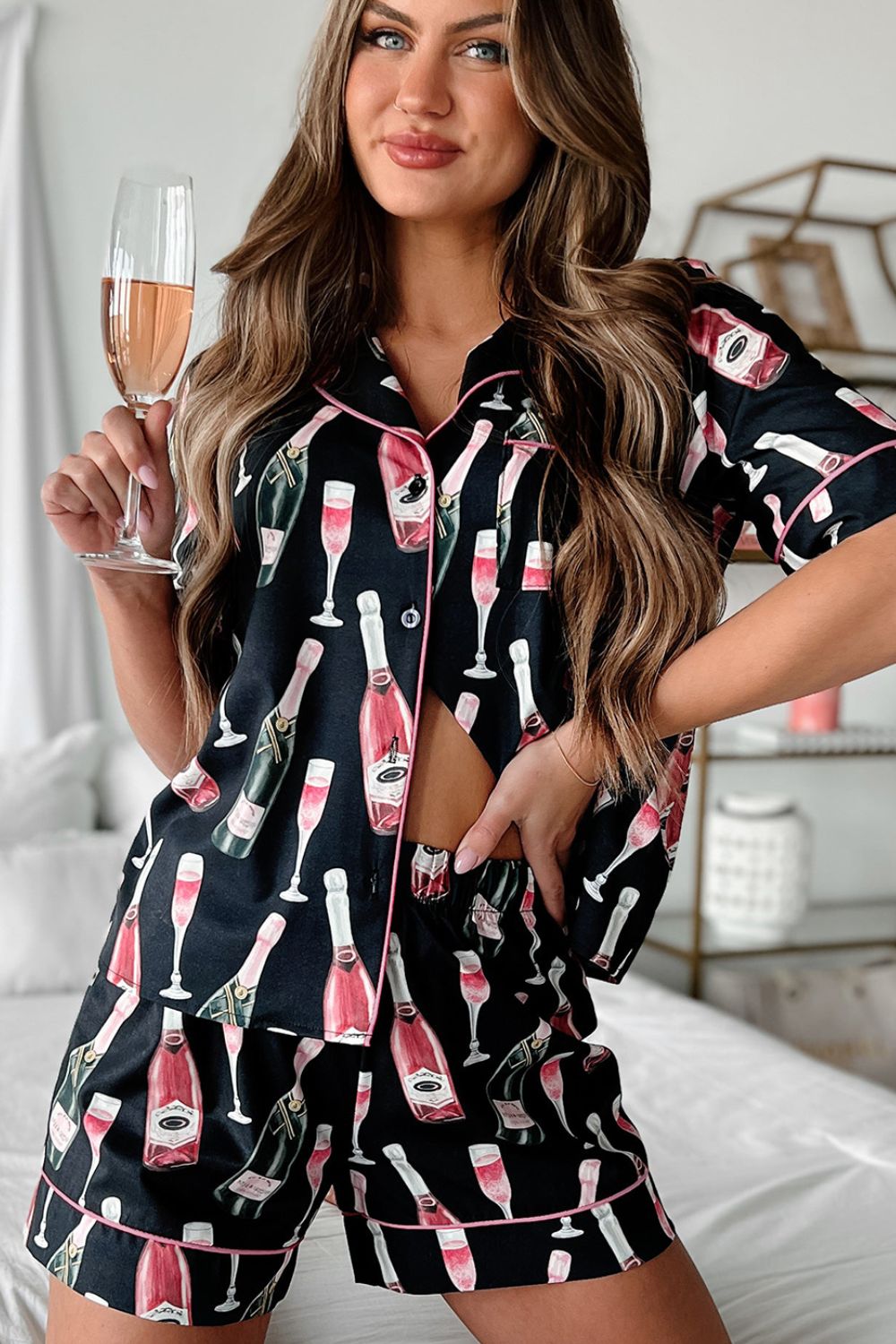 Champagne Pajama Set