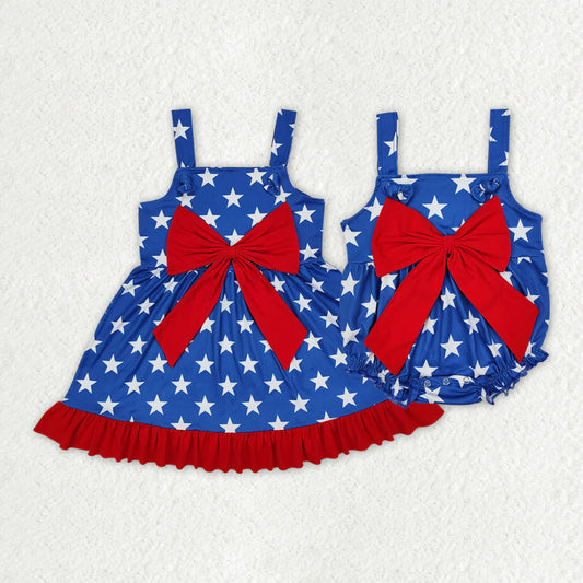 4th of July Stars Dress/Romper